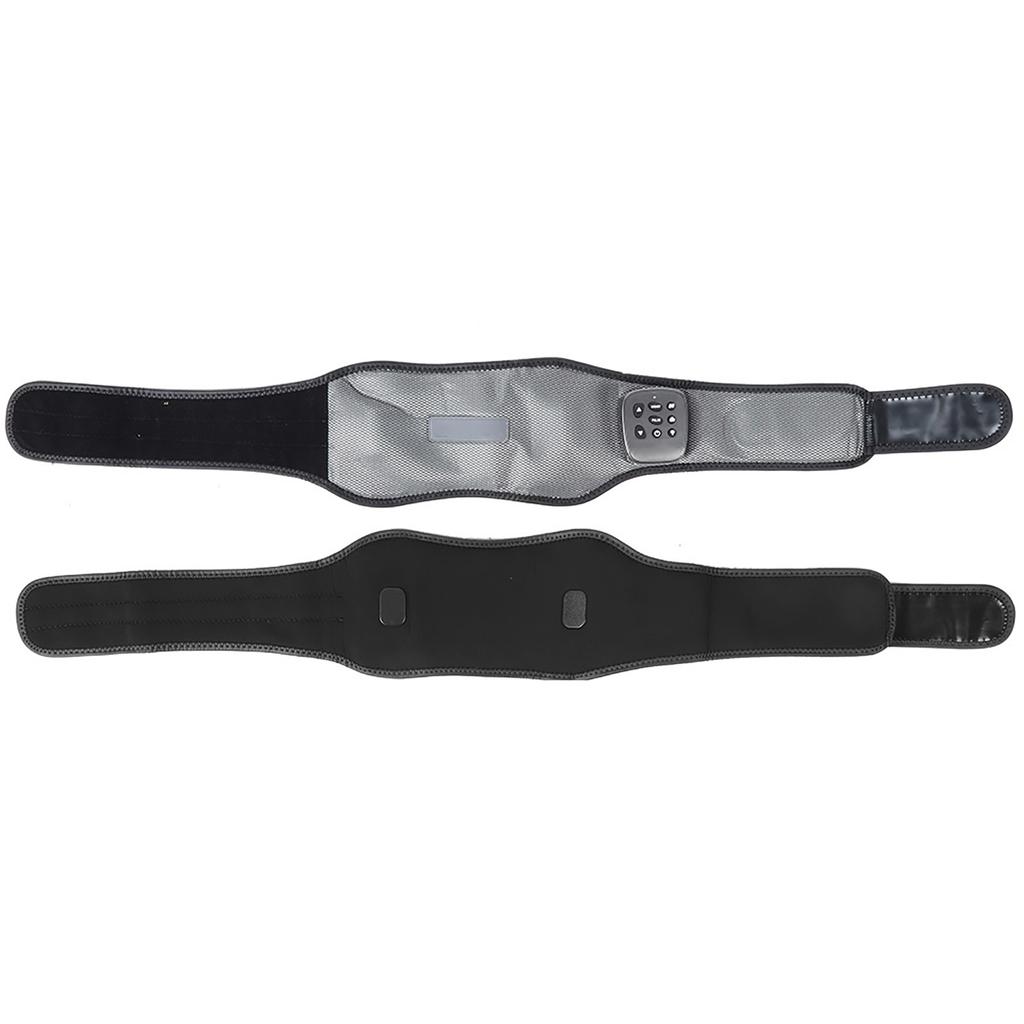 Electric Wireless Waist Massager Vibration Heating Pain Relief Massage Therapy MachineUS Plug