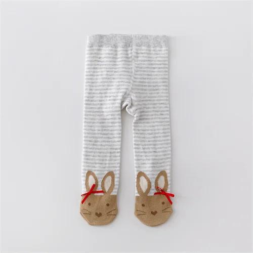 Frühlings-Neugeborenen-Baby-Mädchen-Strumpfhose Gestrickte Strümpfe für Mädchen Baumwolle Säuglingsstrumpfhose Für Mädchen Lässige Kleinkind-Strumpfhose 0-12 Monate