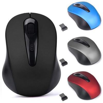 Home Office 3 Keys 1600DPI 2.4GHz Wireless Mouse USB Receiver for PC Laptop