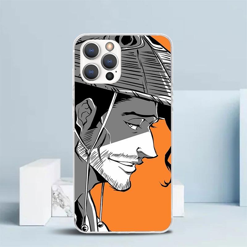 Bleach Kyoraku Shunsui Phone Case For IPhone 16 17 Air 16E 15 14 Plus 13 Mini 12 11 Pro Max 7 8 + SE 2020 Soft TPU Back Cover 16