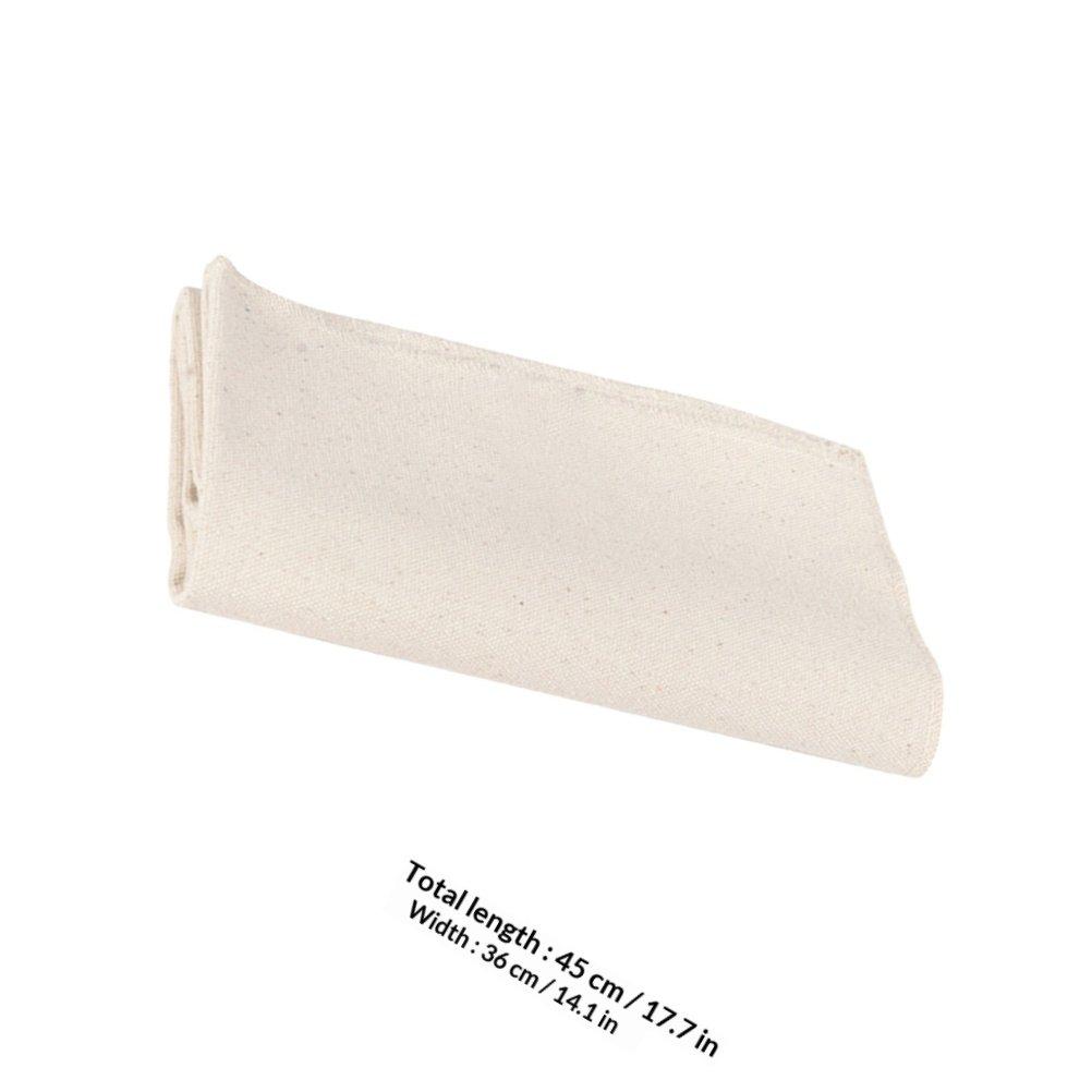 Brotteig Fermentiertes Tuch Großes Baumwoll-Canvas Backwerkzeug Küchenteigabdeckung Wiederverwendbares Backtuch für Bäckerei Küchengebrauch