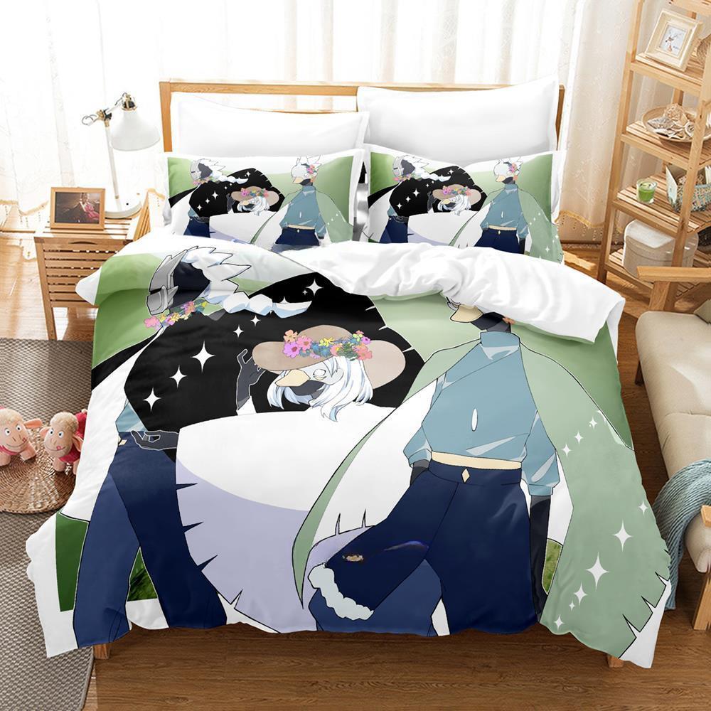 Spill Sky Children of the Light Sengetøy Tegneserie Anime tredelt sett Voksen Barn Soverom Dynetrekksett 3D-trykk Kawaii senger