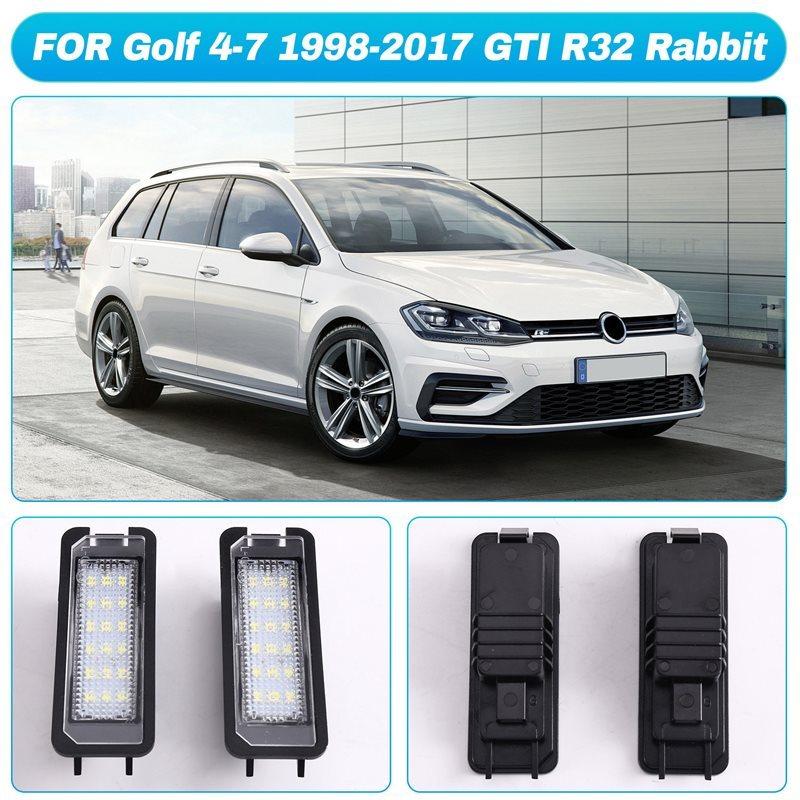 A82M-LED License Plate Light For For VW Golf MK4 MK5 MK6 Passat CC EOS Polo Scirocco Number Plate Illumination