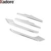 For Lexus NX 250 350 350H 450H - 2024 2025 Steel Car Front Bumper Corner Cover Trim Anti-Collision Strip Accessories