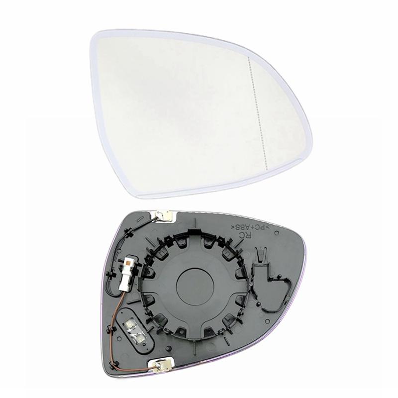 Compatible with 18-23 BMW X3 G08, X4, X5 G05, X6, X7: Rearview Mirror Lens, Cover, and Frame.