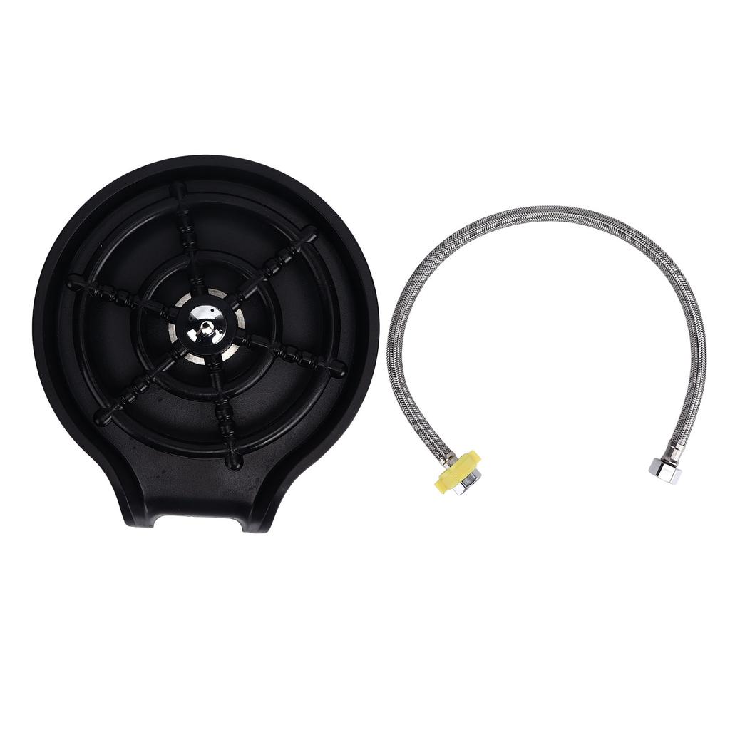 Cup Washer G1/2 Interface Quick Cleaning Detachable Kitchen Hotel Bar Wash Basin Press Glass Rinser