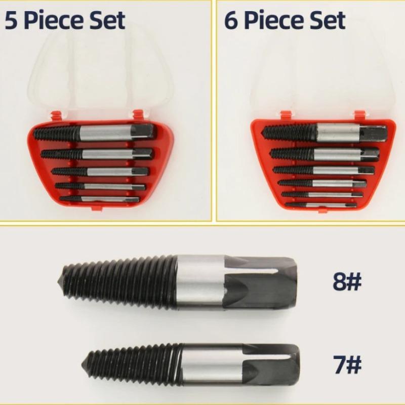 Broken Screw Extractor Drill Bit Set