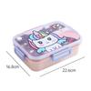 800ml Cartoon Stainless Steel 304 Lunch Box With Spoon Kids Leak-Proof Bento Box Student School Office Food Container