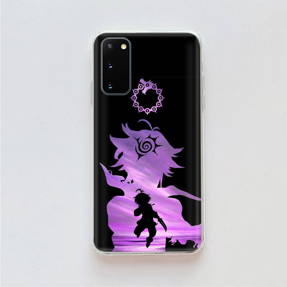 AD84 Seven Deadly Sins Clear Case for Samsung A04 A14 A23 A34 A54 M23 M33 M52 M53 Realme 10 9 C30S C35 C55 VIVO Y02 Y21 Y33S Y51 X80 V25 Cover