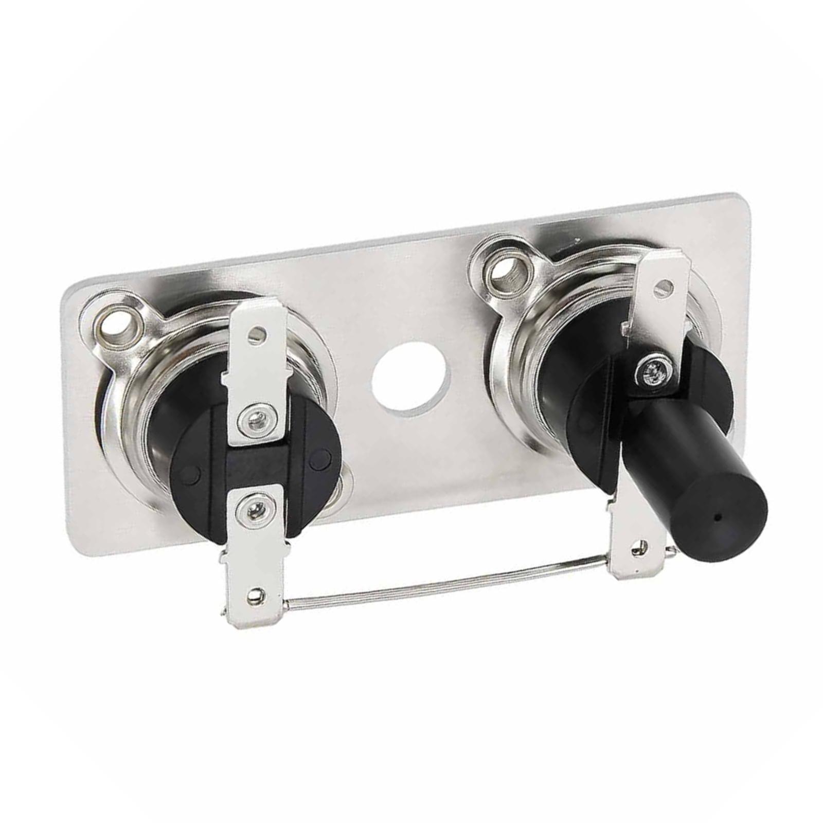 Hot Water Heater Thermostat Switches 120V AC Metal Construction Accuracy Temperature Control Suitable for Suburban Models