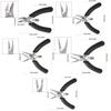 Stainless Steel Jewelry Pliers Toothless Sharp Diagonal Pliers Manual Straight Long Nose Long Nose Pliers Jewelry Findings