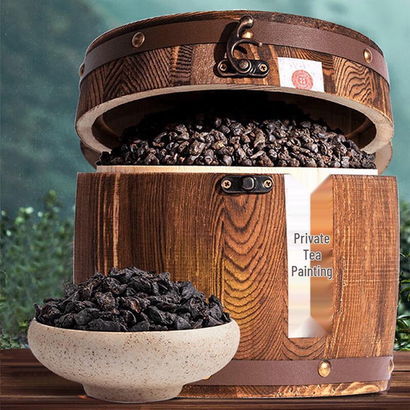 Ludaomeng Yunnan Ancient Tree Ripe Pu-erh Tea Fossils
