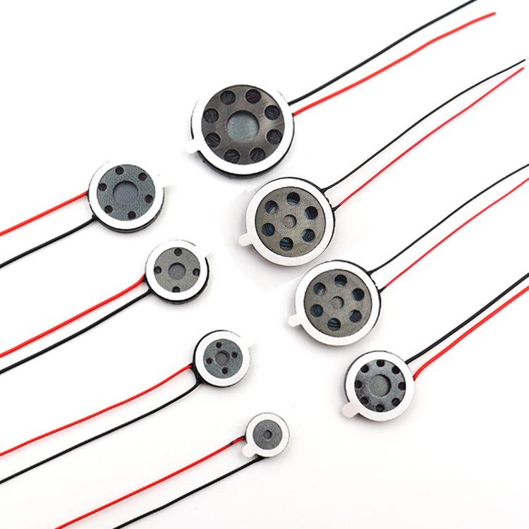 5PCS Ultra-thin 8Ohm 0.5W Round Speaker 10mm Diameter Mini Loudspeaker 10×3.5MM for Mobile Phone Repair Audio DIY