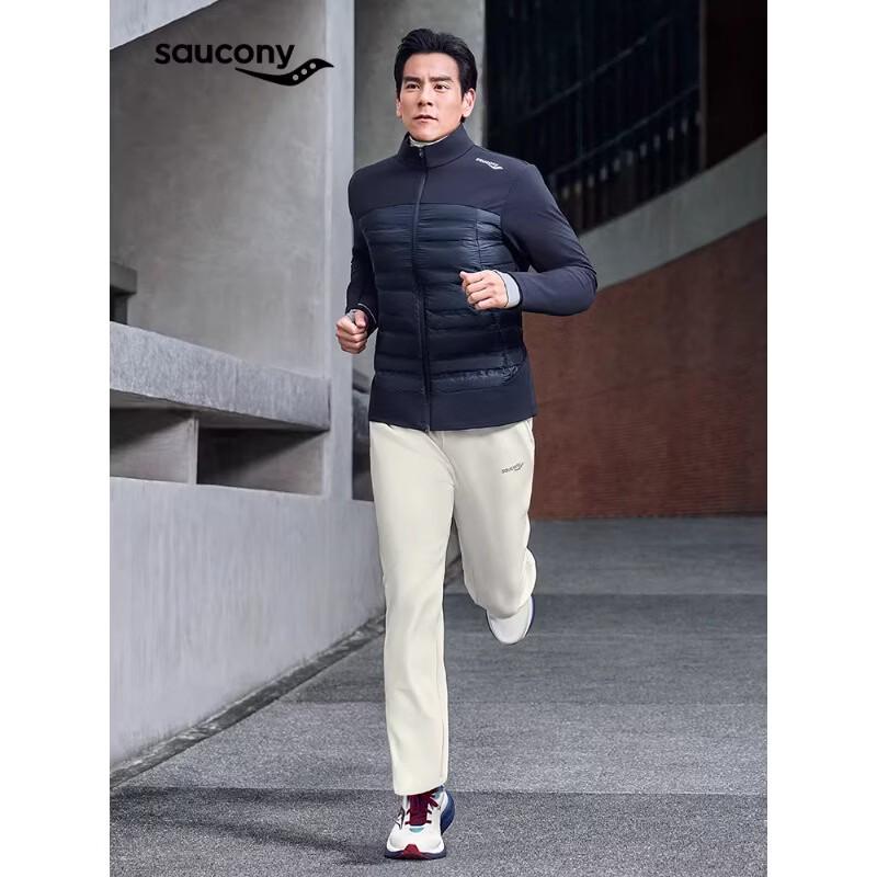 SAUCONY Men s Eddie Peng Lightweight Stand Collar Jacket M