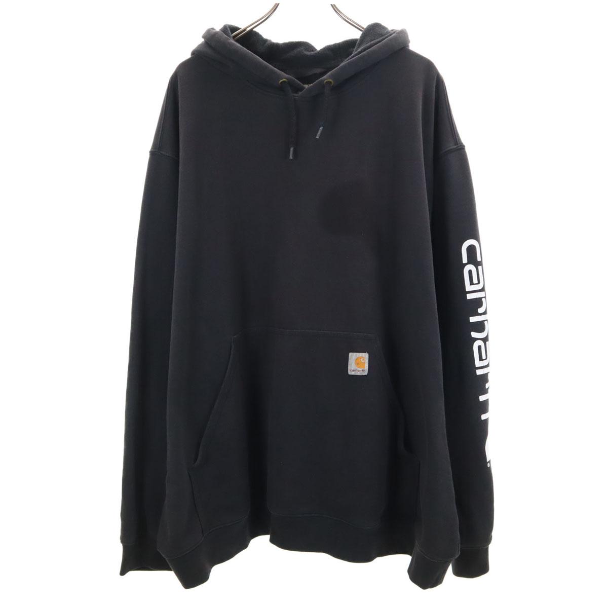 

Carhartt Long sleeve Sweatshirts 3XL charcoal Biggs Men s Used