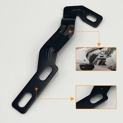 Hood Hinge Ditch LED Light Mount Bracket Aluminum Alloy Spotlights Bracket Replacement for