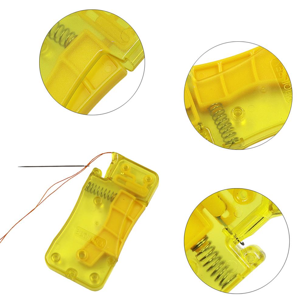 Handarbeit Automatischer Nadeleinfädler Fingerhut Fadenwerkzeug Nähstich Einführwerkzeug Fadeneinfädelhilfe