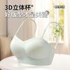 Jelly Glue Beautiful Back New Summer Fixed Thin Cup, Big Chest Shows Small Chest, Big U Backless Bra Cover Gathers