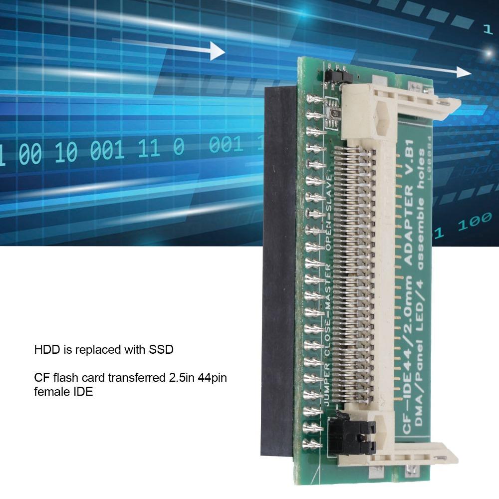 Right-Angle Adapter CF Card 44 Pin IDE Adapter Practical CF To IDE Converter  for Linux DOS Windows