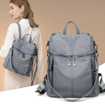 Backpack New Fashion Trendy Oxford Cloth Women's Backpack Large Capacity Easy To Match School Bag Canvas Women's Bag