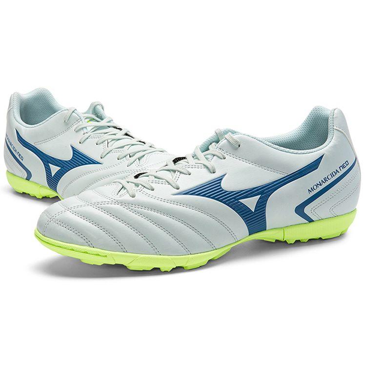 Mizuno Monarcida Neo 2 Select AS Low Top Durable Soccer Shoes Men Soccer Shoes Light-Blue P1GD222527