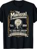 Manual Transmission Preservation Society Quote Short Sleeve Tee Car Style Soft Top For Daily Streetw