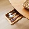 Saving Under Desk Natural Decoration Drawer Home Storage Wooden Storage Drawer Stationery Container