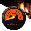 Magnetic Fireplace Fan Stove Thermometer For Log Wood Burner Barbecue Oven Stove Burn Indicator 0~500 Temperature Gauge Tool