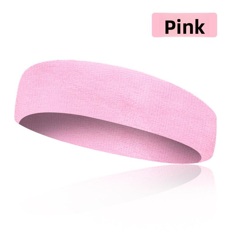 Sports Headband for Running, Sweat-absorbing Headband, Outdoor Yoga Hairband, Solid Color Anti-sweat Headscarf, Fitness Elastic Sweat-wicking Band