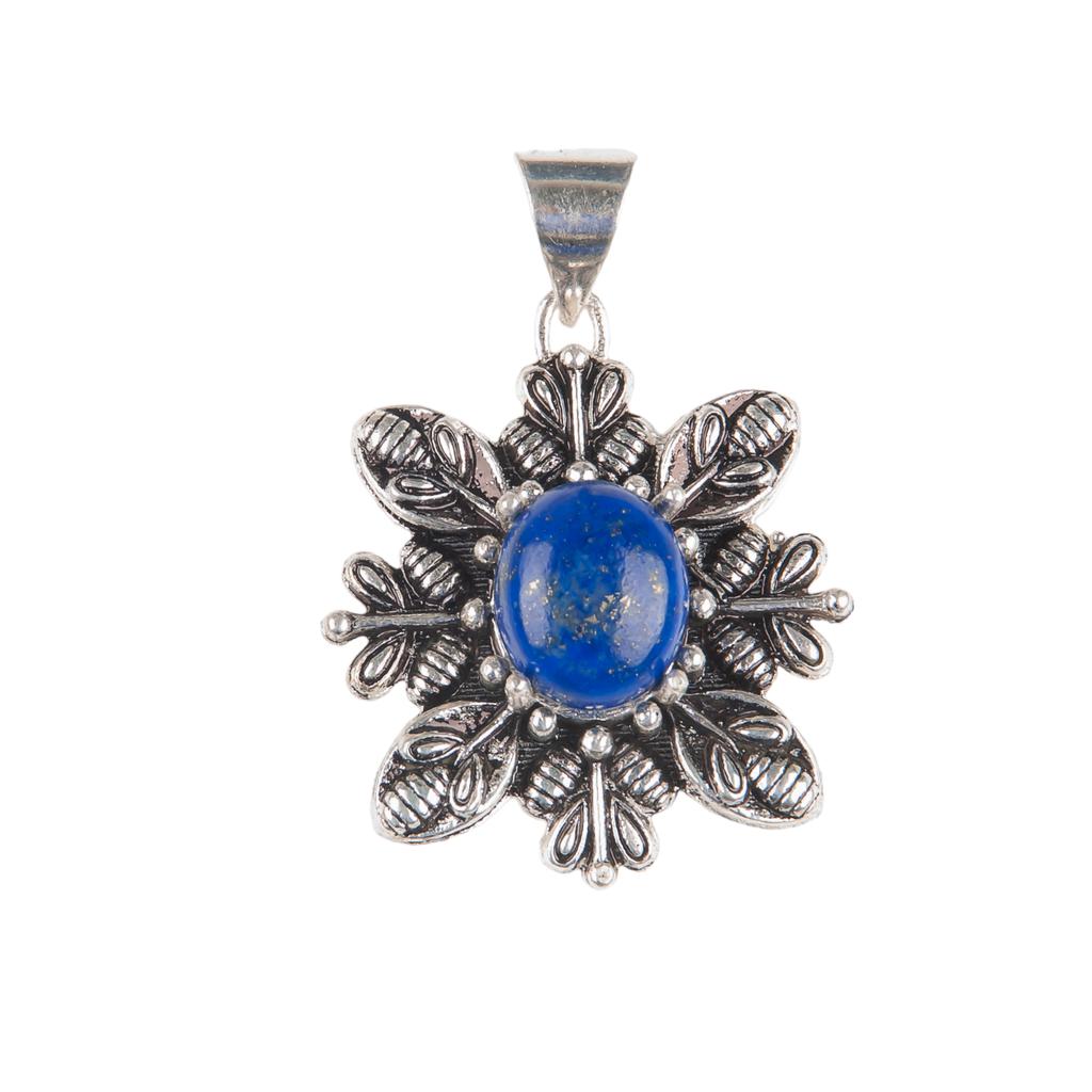 Asthenic Multi Gemstone Pendant, 925 Sterling Silver Jewelry, Handmade Pendant CP-10