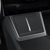 Center Console Wireless Charging Silicone Phone Pad Twill Mat Easy Clean For Tesla Model Y L LWB 2026 Long Wheelbase