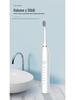 Rechargeable Waterproof Ultrasonic Electric Toothbrush with Soft Bristles for Adults & Children
