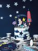 Toppery Na Tort Kosmos 7Szt Topper
