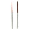 Foldable Wood Chopsticks Portable Detachable Wooden Flatware Chopsticks for Outdoor Camping
