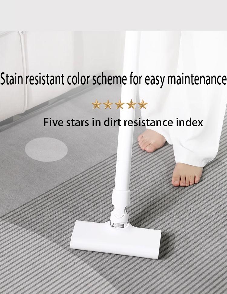 Modern Black Non-slip Bedroom Carpet Room Decoration Aesthetic Nordic Simple Style LIVE ROOM RUG Washable Coffee Tables Mat