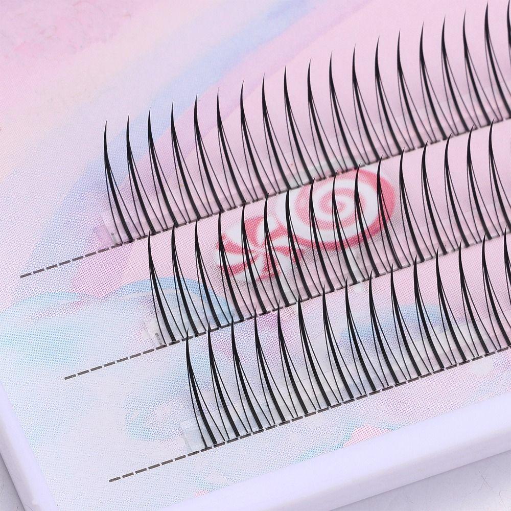 Fairy Look Clusters Eyelash Extensions Black Brown Lash Clusters DIY False Eyelashes for Women