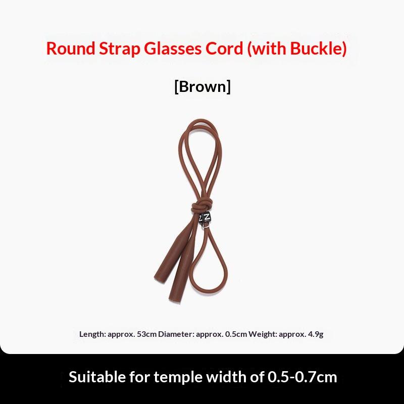 Silicone Children Glasses Chains Eyeglasses Adjustable Anti-Slip Anti-Fall Sunglasses Sport Band Cord Holder For Kids And Adult