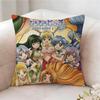 Mermaid Melody Ppichi Pichi Pitch Pillow Case Pillowcase Doublesided Printed Sofa Cushion Bedroom Headboard Pillow