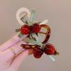 Influencer Cherry Bow Claw Clip for Women - Medium 2024 Style