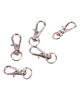 10Pcs Mini Aluminum Alloy Keychain To Make Spring Clip Hook Carabiner