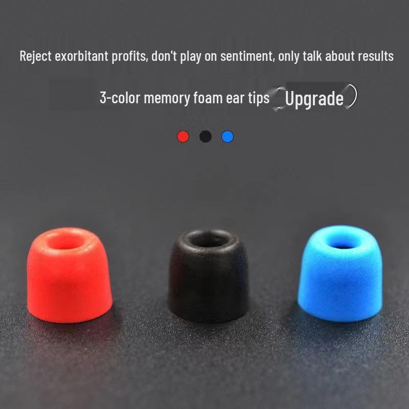 ND Memory Foam Eartips for In-Ear Earphones - Sound Isolating, Comfortable, Noise-Reducing, Slow Rebound T400