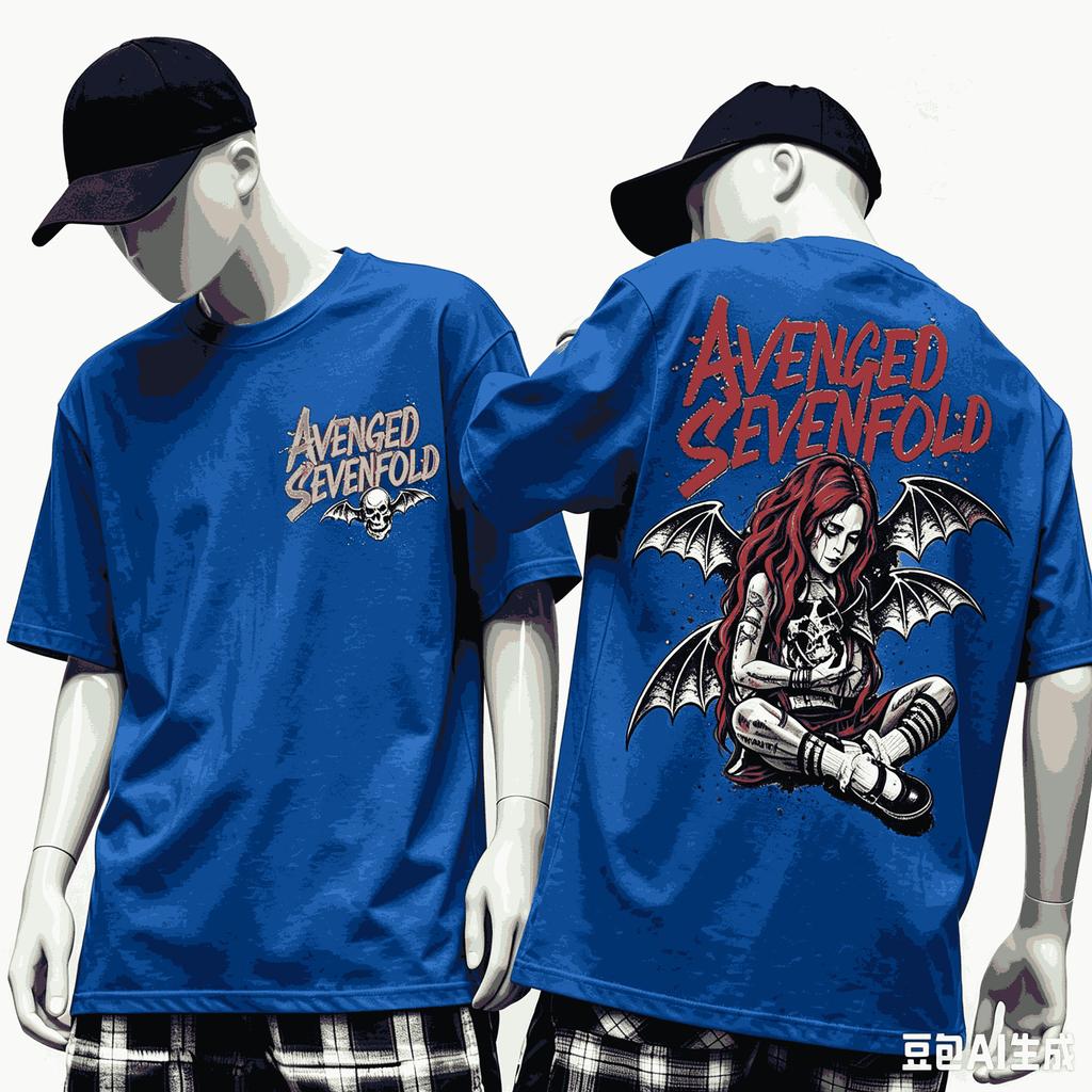 Avenged Sevenfold For Fan Gift Tshirt Unisex Unisex Harajuku Oversized Unisex Short Sleeve Streetwear High Quality Couples Classic