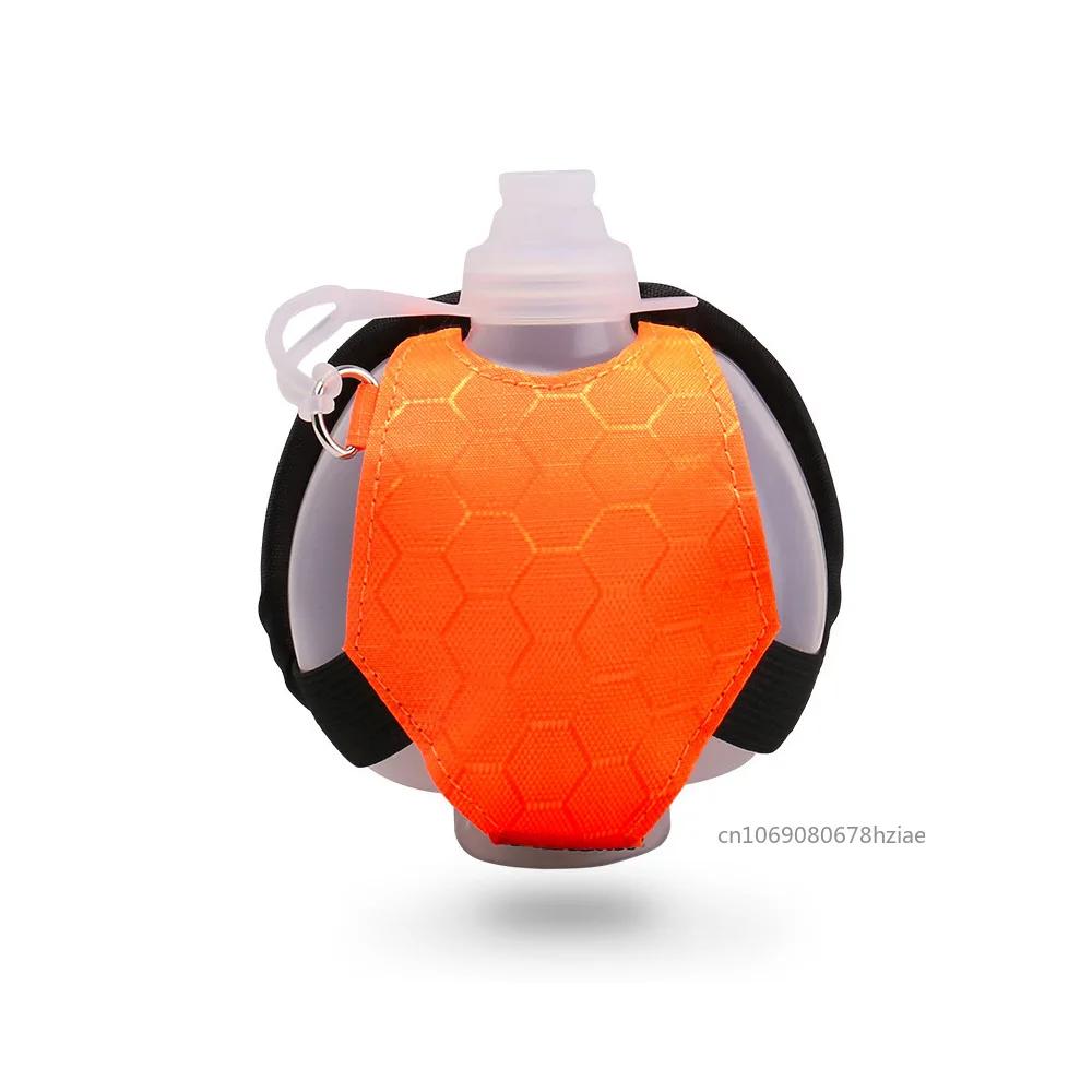 Mini Running Wrist Water Bottle Flask Holder Drink Cup Wrist Storage Bag for Marathon Riding Fitness Climbing Sport Bag 200ml