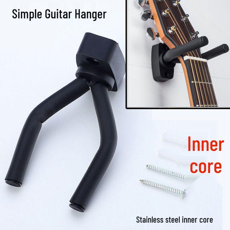 Acoustic Solid Wood Guitar/Ukulele Wall Hanger Musical Instrument Accessory
