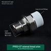 PPR Měď Železo Šroubení, Vnitřní & Vnější Závit, 20-110mm, Oboustranný PPR Železný Konektor