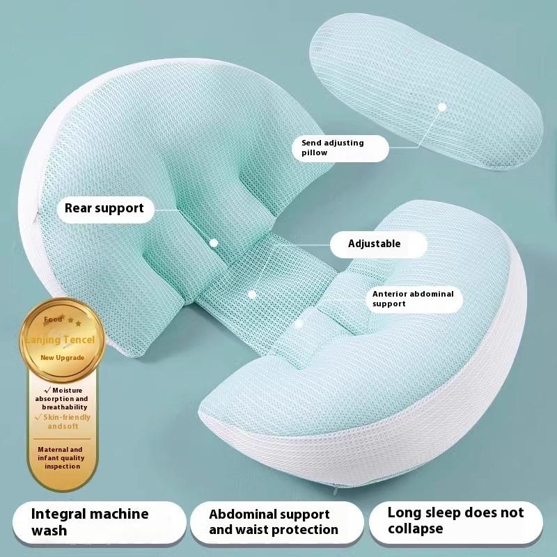 

Подушка для вагітних Подушка для талії Бічна артефакт для сну Сучасна проста велика подушка Подушка для підтримки талії Подушка для зрощування Подушка Подушка 60*35*12cm