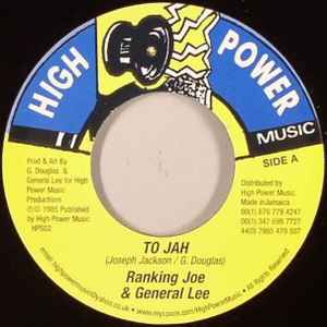 

7inch Record RANKING JOE & GENERAL LEE - To Jah NONE 1985 Jamaica Reggae, Ska & Dub Used