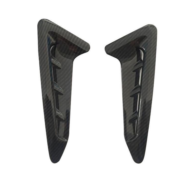 AB26 1Pair Front Side Fender Air Outlet Cover Trim for BMW X3 G01 X4 G02 2018-2024 Car Styling Vent Fender Carbon Fiber