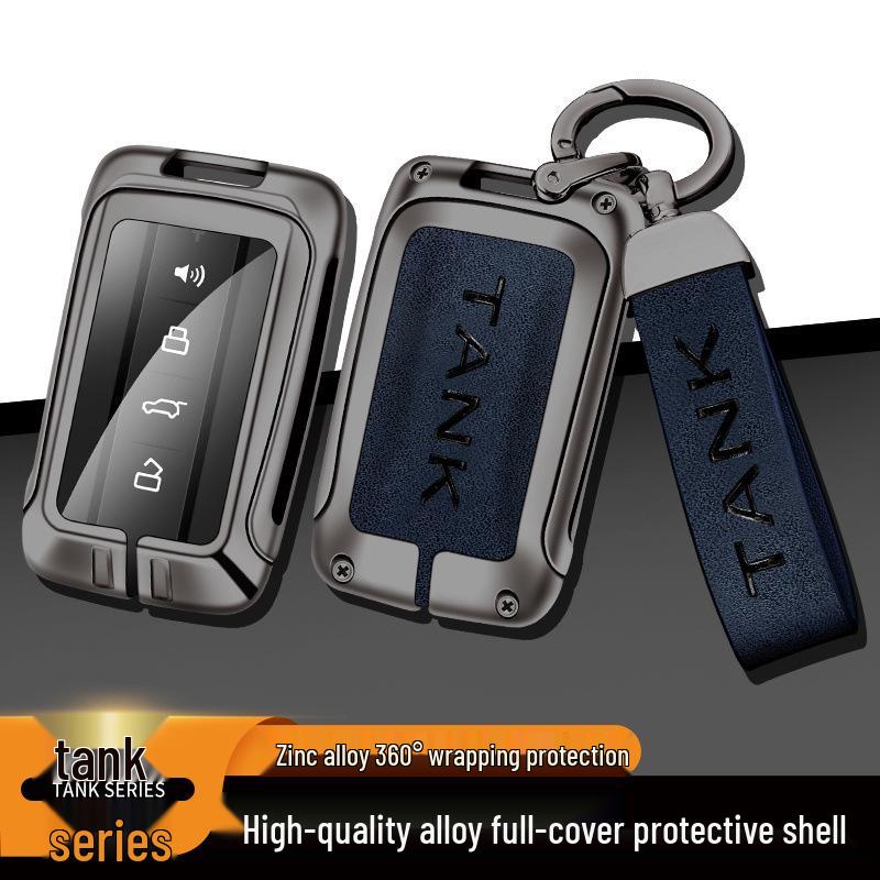 TANK 300 Key Case - New Logo for Challenger, Conqueror, Cyber, Wey, 500