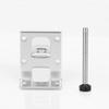 4Pcs Adjustable Furniture Risers Leg Height Adjuster Chair Levelers for Heavy Cabinets Leveling On Uneven Ground